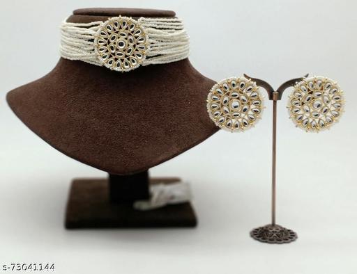 Kundan-choker-Jewellery-Set
