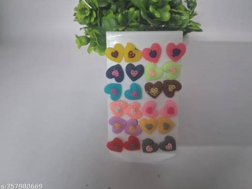 Trendy Stud Earrings For Women|Heart Shape Stud Earrings For kids&Girls