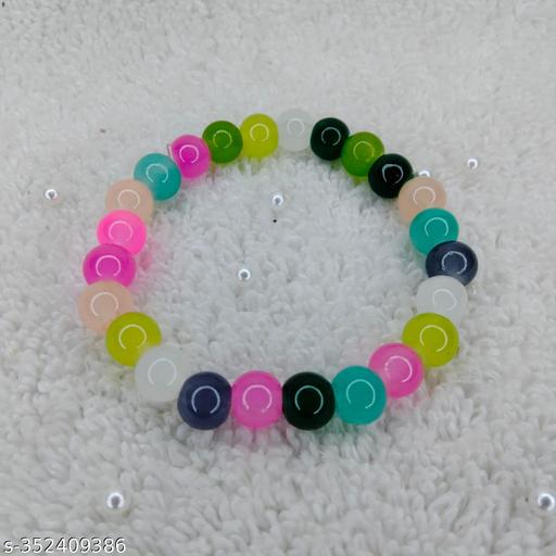 multi colour marble bracelet