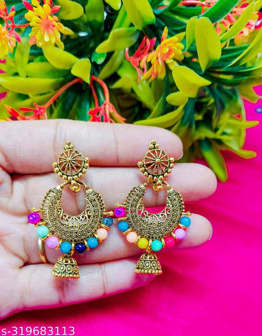 Classic-Earrings-&-Studs-Fancy-Earring-For-Woman-Fantastic-Gorgeous-Trendy-Jhumkas-For-Girls-And-Women
