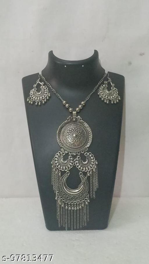 ISHAN-JEWELLS-OXIDISED-LONG-NECKLACE-SET