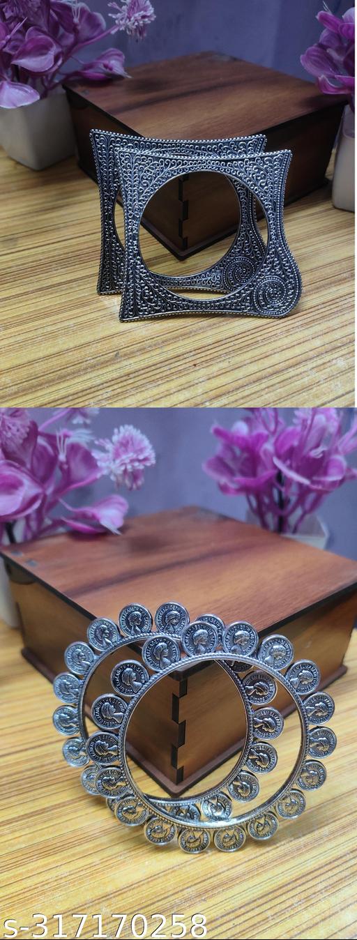 Oxidise Bangles Set