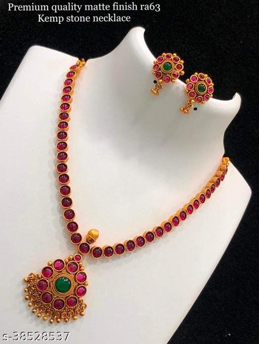 SS-Fashion-jewellery-new-kempu-necklace-sets-for-womens