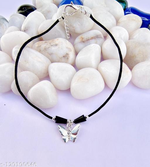 Antique butterfly 1 Anklet For Girls And Women