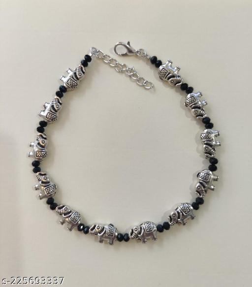 Brass anklet for women.