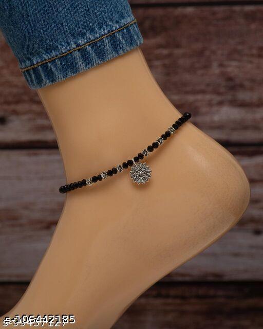 6 flower Anklets & Toe Rings