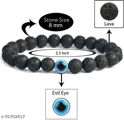 LAVA EVIL EYE BRACELET BY KAVISH ENTERPRISES