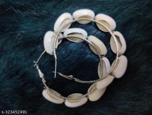 Shell Hoop Earrings