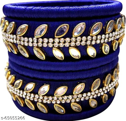 silk thread bangles,silk chooda silk set,silk bangles set