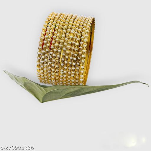 MS 12PC PEARL STYLE MOTI CHUDI BANGLE NEW TREND