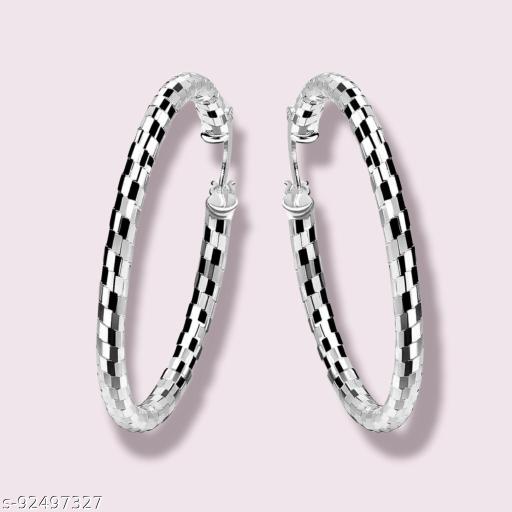 Valentine Jazzy Large Size Hoop Earrings For Women & Girls ST-ERCH-239