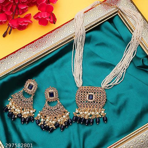 Steorra-jewels-Traditional-Bollywood-Wedding-Style-Heavy-Kundan-Black-Crystal-Shine-Beads-Long-Necklace-Set-With-Matching-Earrings-For-Girls-&-Womens-(necklace-set)