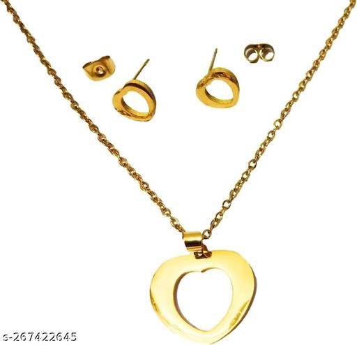 Valentine-gifts-for-girls.-Pendant-Necklace-chian-gold-color-and-finish-Heart-pendant-for-girls-This-is-long-lasting-stainless-steel-body.-Give-a-Love-You-Message-to-your-special-one.-Valentine-gifts-for-girls-and-women