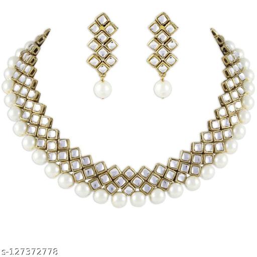 Indian's-fashion-jewellery-set-fashio-Party-Wear-Kundan-Choker-Traditional-Jewellery-Necklace-Set-with-Earrings-for-Women-Girls