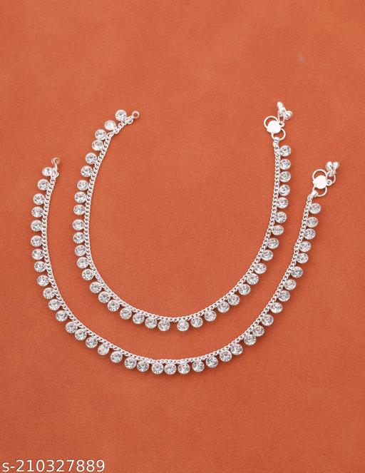 Fency Silver Anklets
