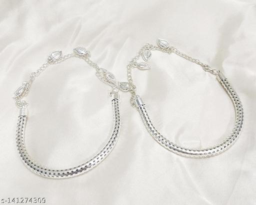 Beautiful Silver Plated Payal / Anklet for Womens