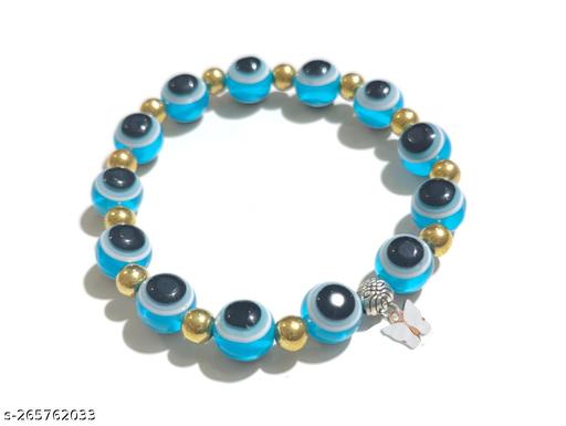 Transform Your Style with Our Evil Eye Bracelet with Butterfly Pendant