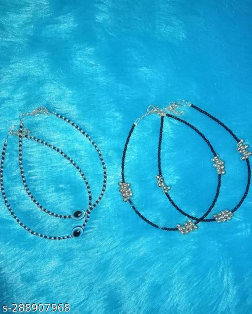 Combo of two anklets