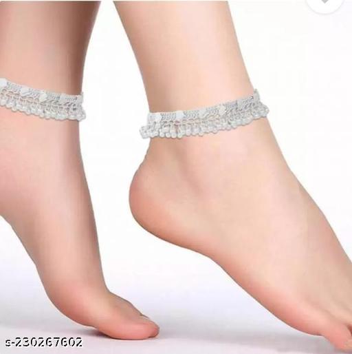 Simple mirror anklets