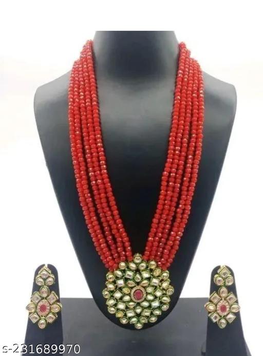 Meena-Tranding-Red-Long-Tipe-Jewellery-set