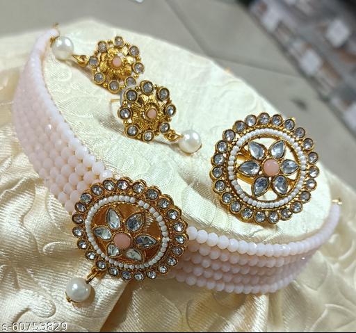 KHETLAZEE®-GOLD-PLATED-ANTIQUE-DESIGN-NECKLACE-SET-AND-FINGER-RING-FOR-WOMEN-AND-GIRLS.