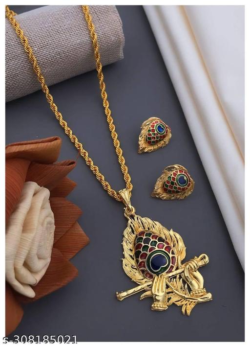 Beautiful-Stylish-Pendant-with-Earrings-For-Women-and-Girls