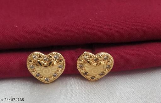 Graceful American Diamond AD Earrings & Studs