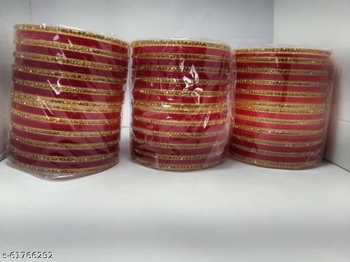 Red G S T bangles