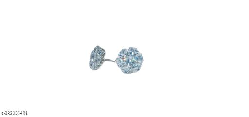Silver Shining Flower Earring | Studs to Gift Women & Girls