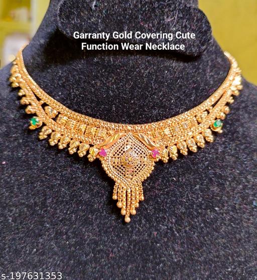 Garranty-Gold-Plated-Latest-Design-Necklace-For-Womans