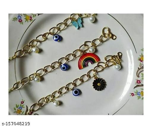 Minimal charms bracelets Assorted design colours