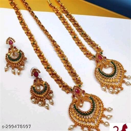 Gold-Plated-Jewellery-Set-For-Women's/Girls