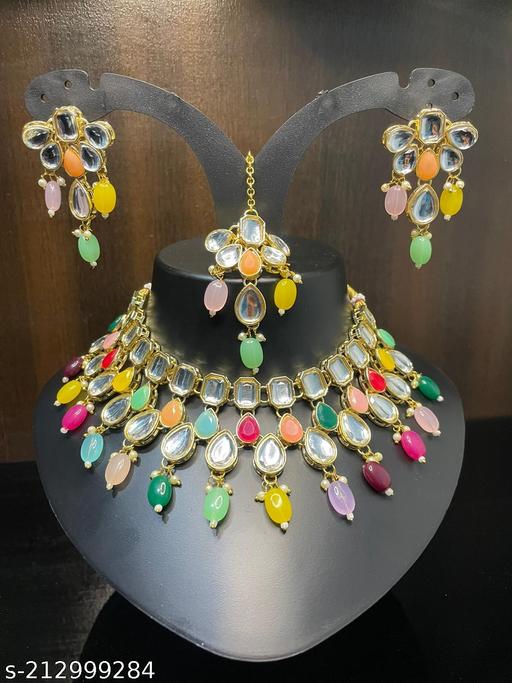Long-Designer-Multicolor-Stone-Set