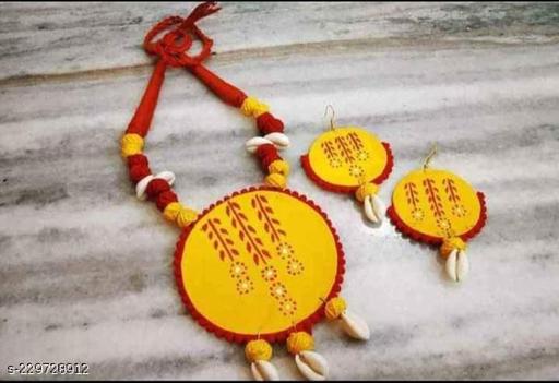 Red-and-yellow-combination-jewellery-set
