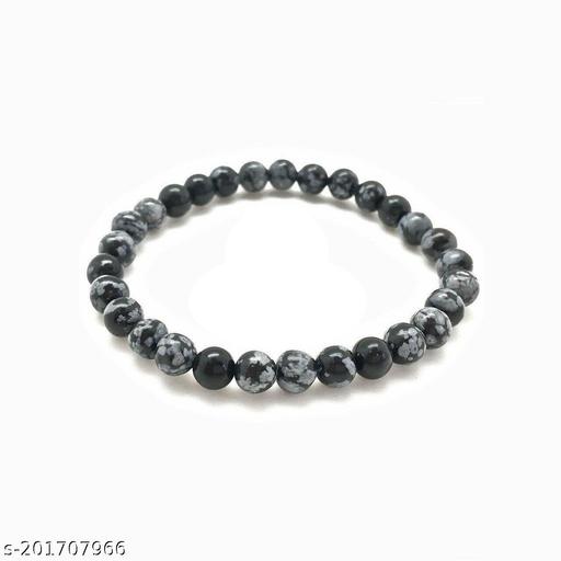 Snowflake Obsidian Bracelet | Gemstone | Astro Acharya Deeppak