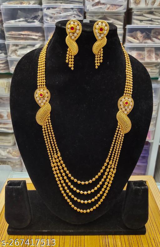 SUPER-QUALITY-COPPER-LAYERED-KANTHI-NECKLACE-SET-WITH-EARING
