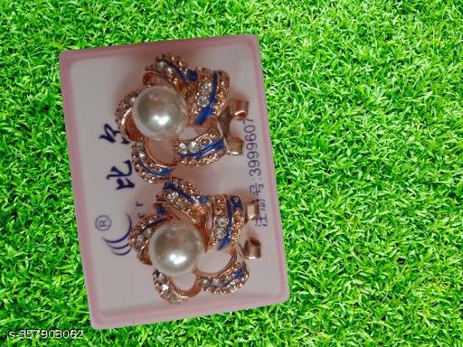 NEW TRENDY IMITATION PEARL EARRING