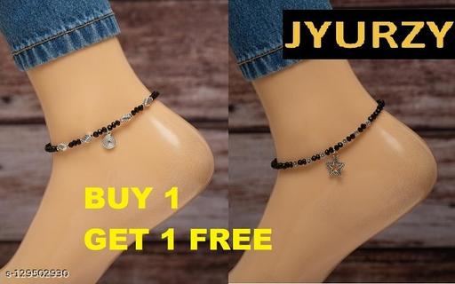 Allure Glittering Anklets & Toe Rings