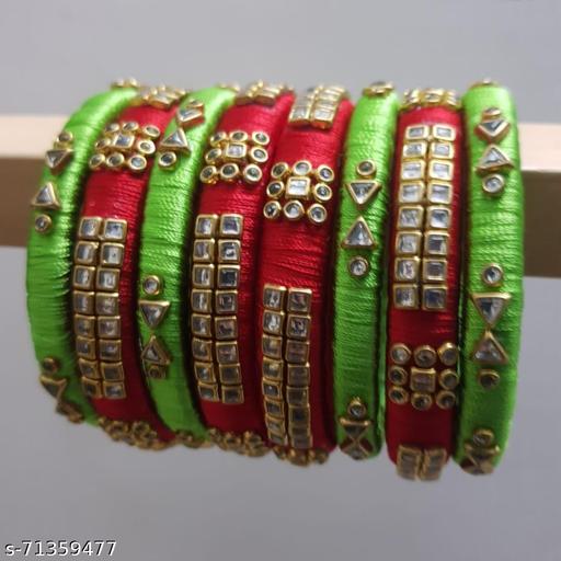 Silk Thread Bangles Birdal Weeding Bangles