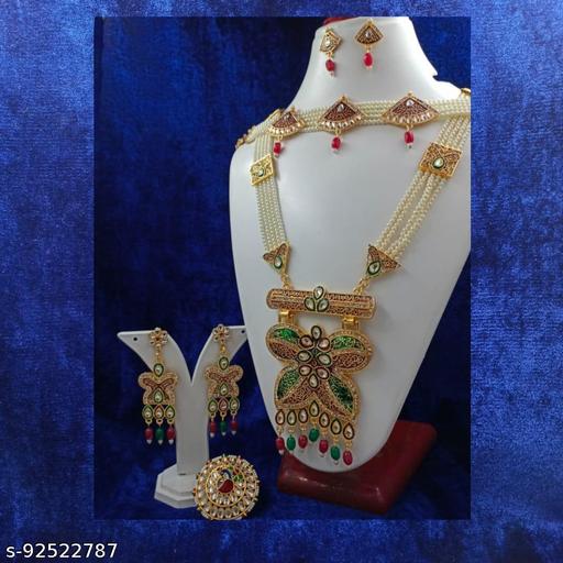 Harvi-Combo-of-RANIHAR-+Chil-Set-with-Earrings