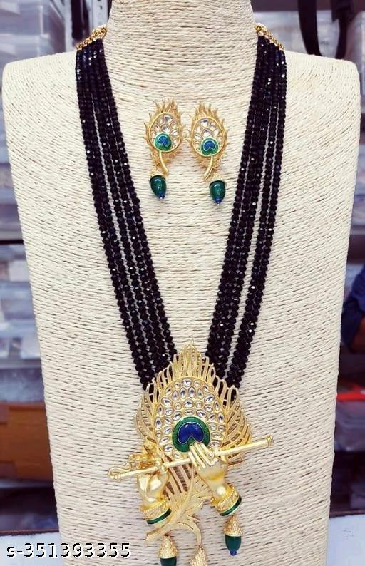 SV-SONS-MEENAKAARI-BEADS-LONG-NECKLACE-SET-WITH-EARRING