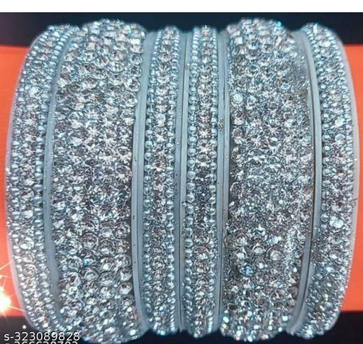 silver sheep kada set designiner matching