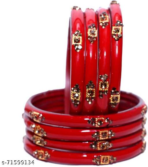 Mahakal ji glass kada partywear kada set for women ( pack of 8)