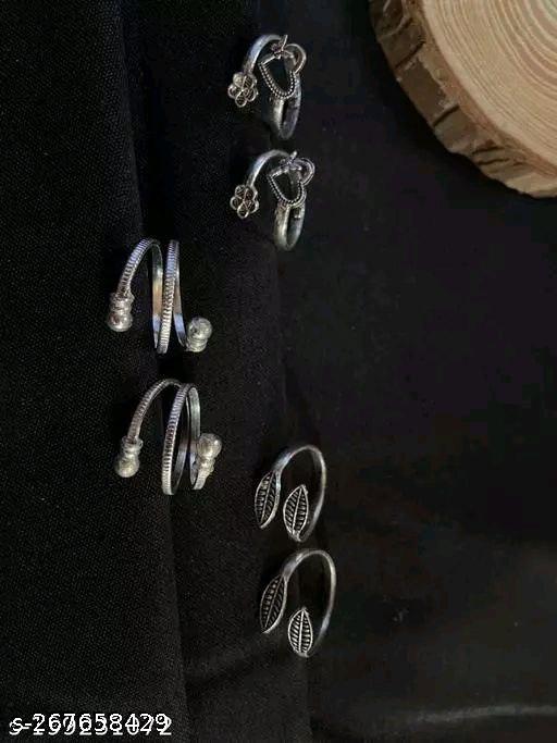 OXIDIZED NEW TRENDY SILVER ALLOY FANCY ANKLET FOR GIRLS AND WOMAN ?