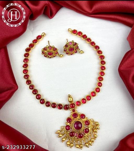 Matte-Finish-Kemp-Necklace-Jewellery-Set