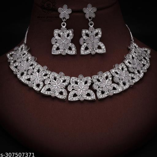 VACHA-IMPEX-Silver-Plated-Traditional-Fashion-Jewellery-Set-for-Women-&-Girls.