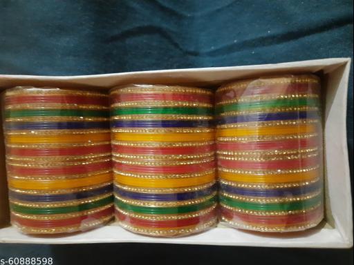 Multicolor plastic bangles