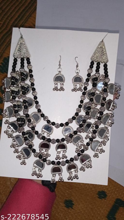 Beautiful Mirror Jewellery Set Shefit