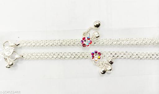 Fancy And Slim Girls Anklets