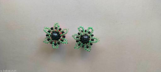Starry Night Seed Bead Earrings